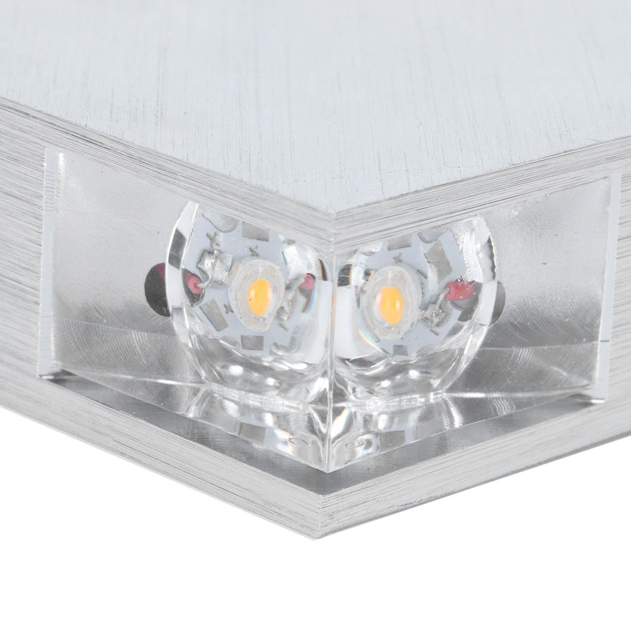 LED Wall Light 9W Modern Aluminum Triangular Lamp for Bedroom Corridor Hallway 85-265V