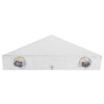 Triangular Wall Light LED Bedside Lamp for Corridor Background Wall 9W Warm White Light 85‑265V