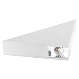 Triangular Wall Light LED Bedside Lamp for Corridor Background Wall 9W Warm White Light 85‑265V - Top-Down View