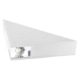 Triangular Wall Light LED Bedside Lamp for Corridor Background Wall 9W Warm White Light 85‑265V