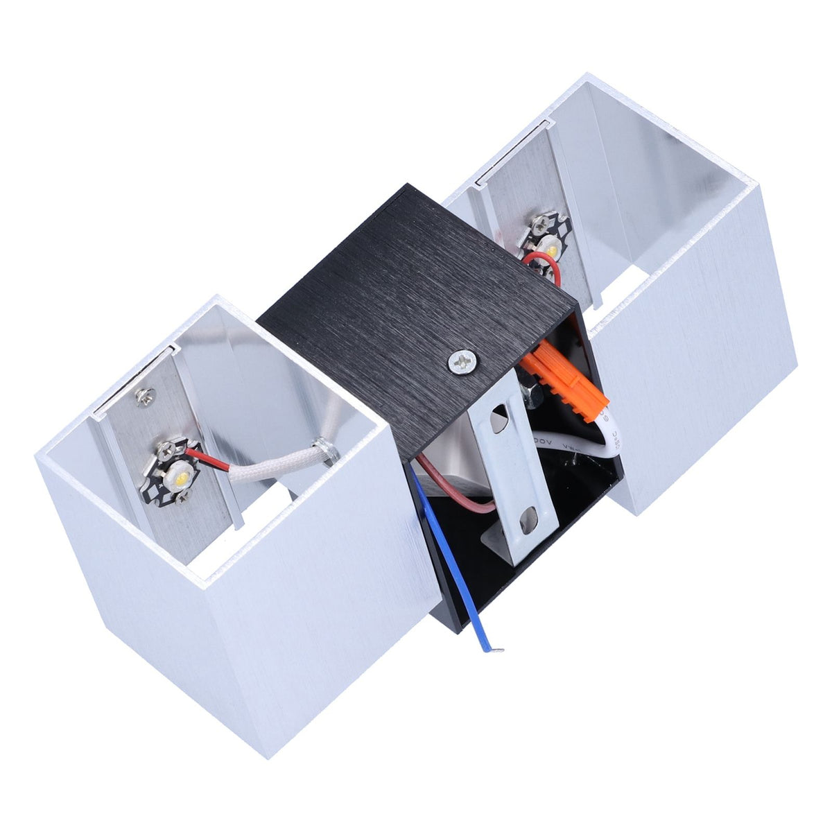 LED Wall Light Aluminum 6W Lamp for Bedroom Stairs Hallway KTV Hotel 85-265V Warm White