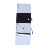 LED Wall Light Aluminum 6W Lamp for Bedroom Stairs Hallway KTV Hotel 85-265V Warm White - Close-Up Angle
