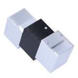 LED Wall Light Aluminum 6W Lamp for Bedroom Stairs Hallway KTV Hotel 85-265V Warm White - Low Angle