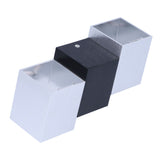 LED Wall Light Aluminum 6W Lamp for Bedroom Stairs Hallway KTV Hotel 85-265V Warm White