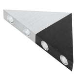 LED Triangular Lamp 5W Home Bedroom Corridor Cafe Bar KTV Decoration Warm White 85-265V