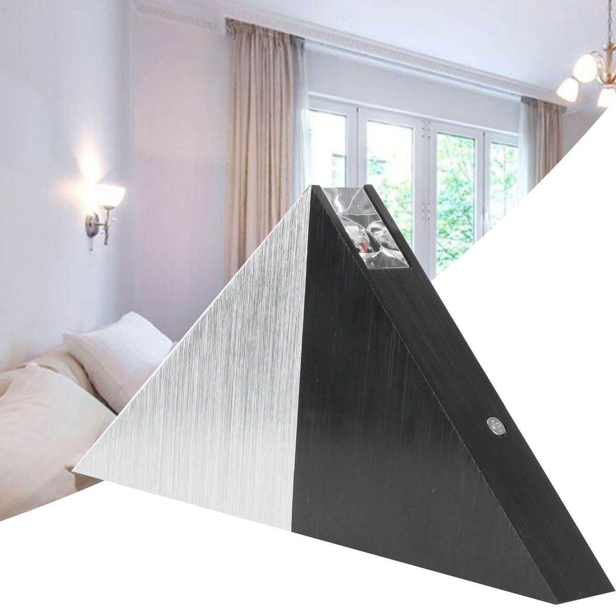 LED Triangular Lamp 5W Home Bedroom Corridor Cafe Bar KTV Decoration Warm White 85-265V