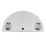 9W Wall Lamp Modern Semicircle Decorative Light for KTV Bar Exhibition Hall Pure White 85‑265V