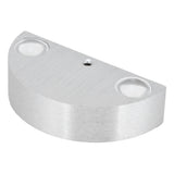 9W Wall Lamp Modern Semicircle Decorative Light for KTV Bar Exhibition Hall Pure White 85‑265V - Rear View