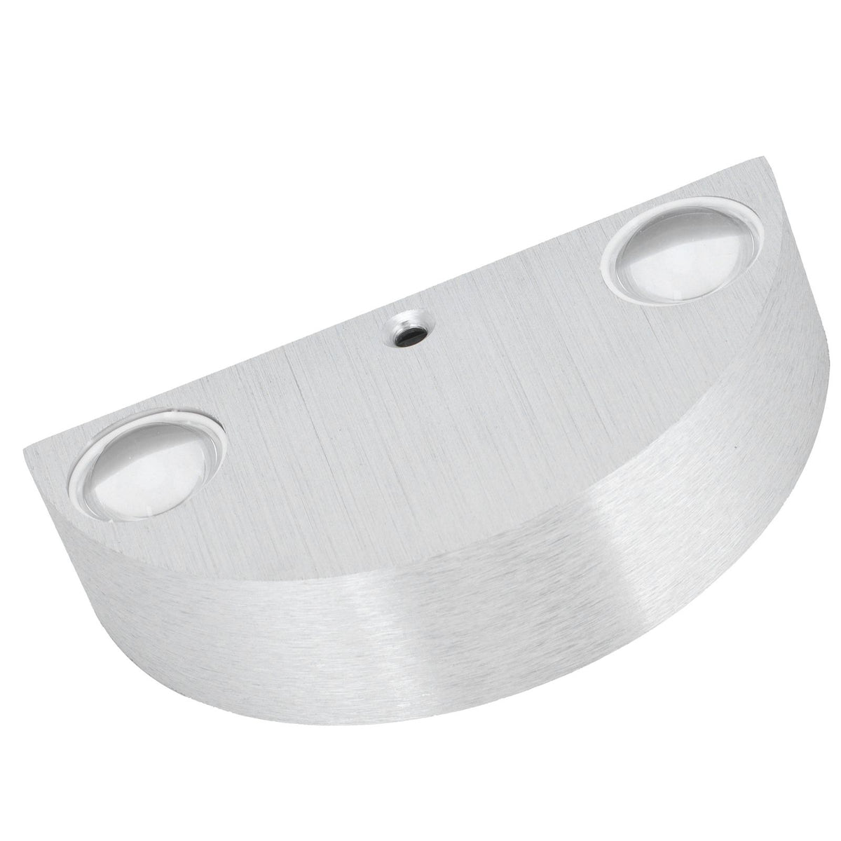 9W Wall Lamp Modern Semicircle Decorative Light for KTV Bar Exhibition Hall Pure White 85‑265V