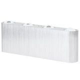 Modern Wall Light Rectangular LED Lamp Bar KTV Corridor Hallway Decoration Yellow 85-265V - Low Angle