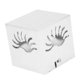 Square Wall Lamp Innovative LED Decorative Light for Living Room Corridor 3W Yellow 85-265V