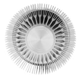 LED Wall Light Aluminum Aisle Light for Club Bar KTV Decor 3W 85‑265V Warm White Light - Top-Down View