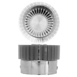 LED Wall Light Aluminum Aisle Light for Club Bar KTV Decor 3W 85‑265V Warm White Light - Low Angle