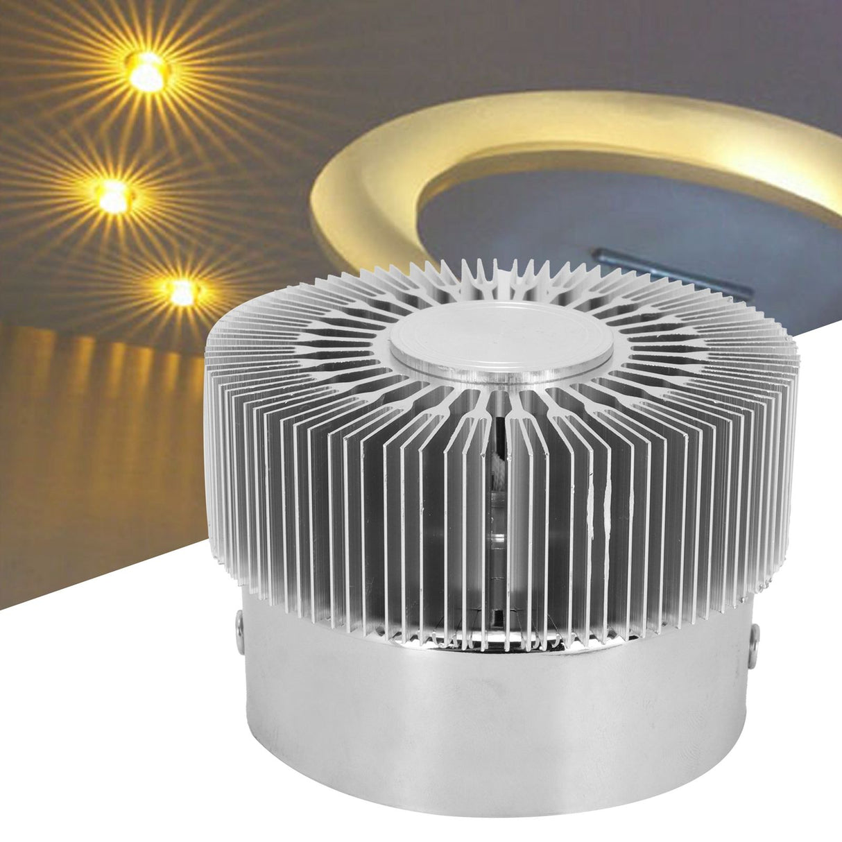 LED Wall Light Aluminum Aisle Light for Club Bar KTV Decor 3W 85‑265V Warm White Light