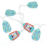 1.5M Muslim Ramadan Light Kerosene Lamp Shaped 10LED Decorative String Light Hanging Party Decor