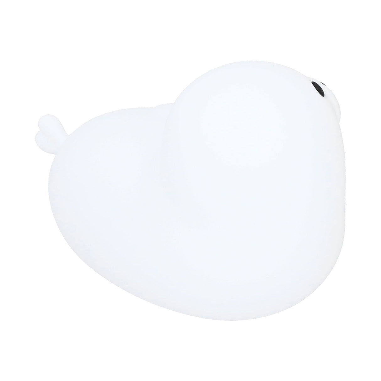 Silicone Bedside Lamp 1.3W Innovative USB Night Light with Colorful Lighting White