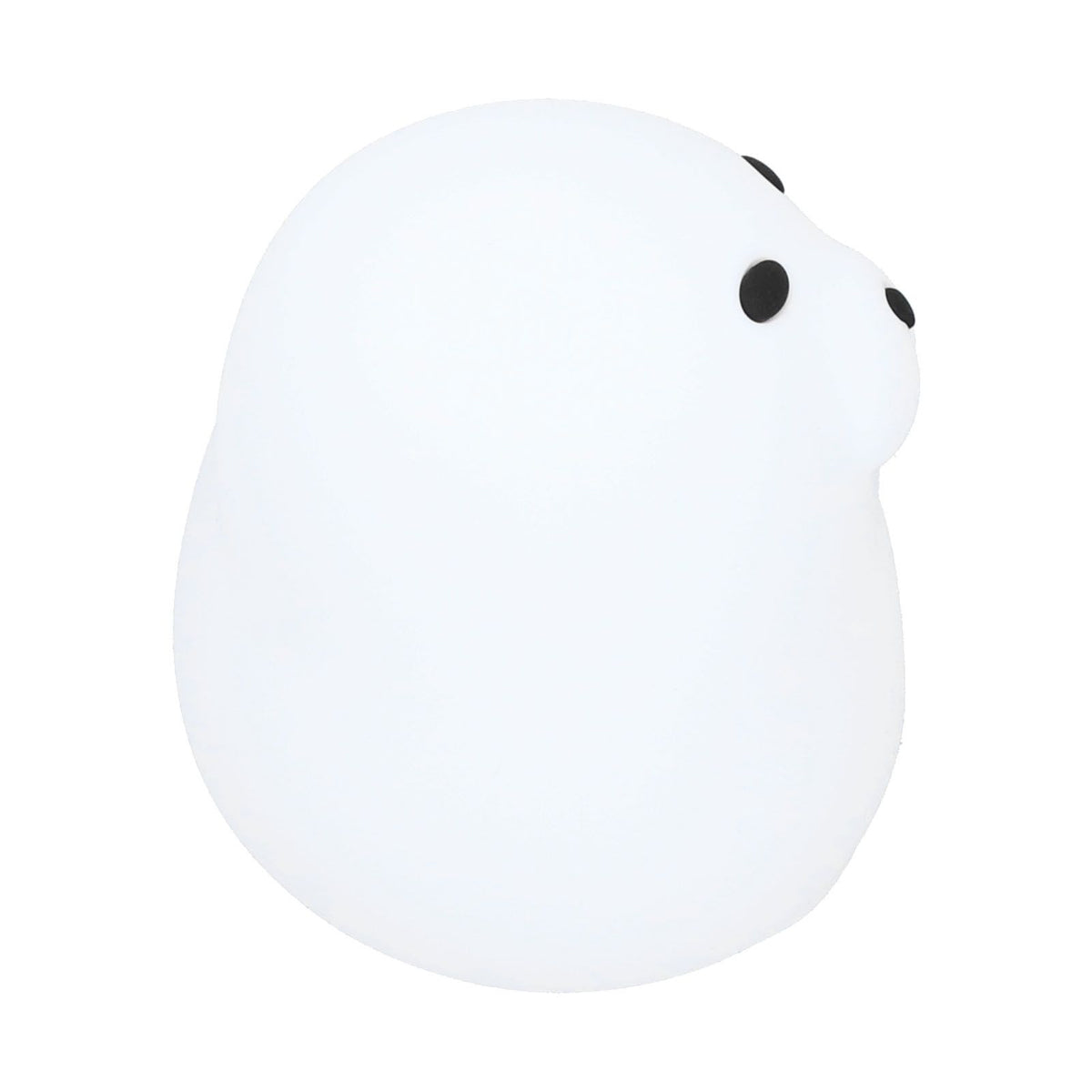 Silicone Bedside Lamp 1.3W Innovative USB Night Light with Colorful Lighting White