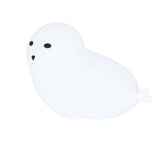 Silicone Bedside Lamp 1.3W Innovative USB Night Light with Colorful Lighting White
