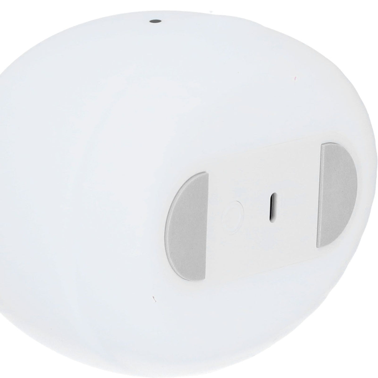 USB Night Light 1.3W Whale Shape 7-Colors Silicone Bedside Lamp for Home Bedroom White