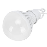 Portable USB LED Energy Saving Lamp Bulb LED Emergency Light for Outdoor Camping 5V 7W - Close-Up Angle
