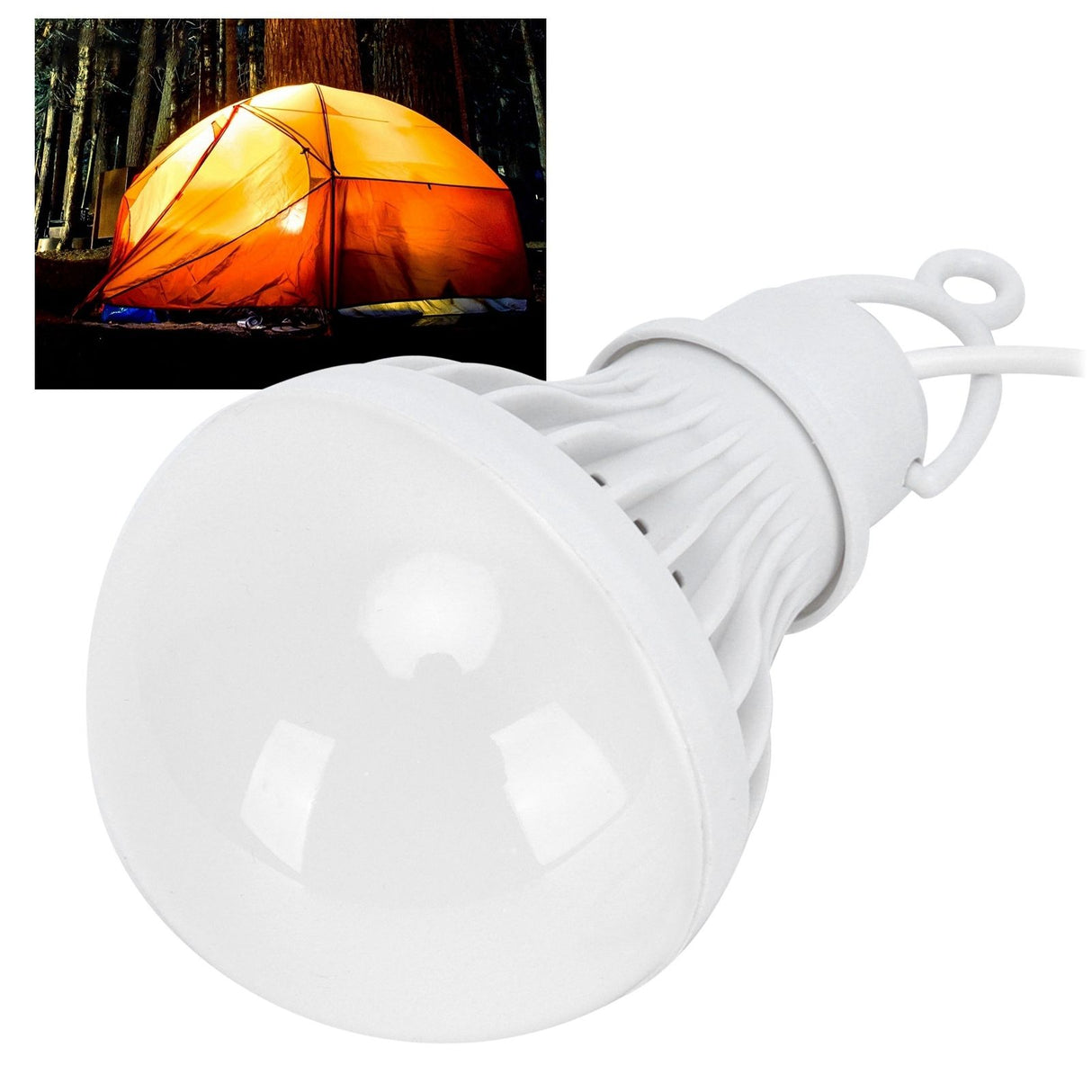 Portable USB LED Energy Saving Lamp Bulb LED Emergency Light for Outdoor Camping 5V 7W