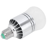 12W Light Bulb E27 Light Control Induction Bulb for Living Room Warehouse Warm White 85-265V