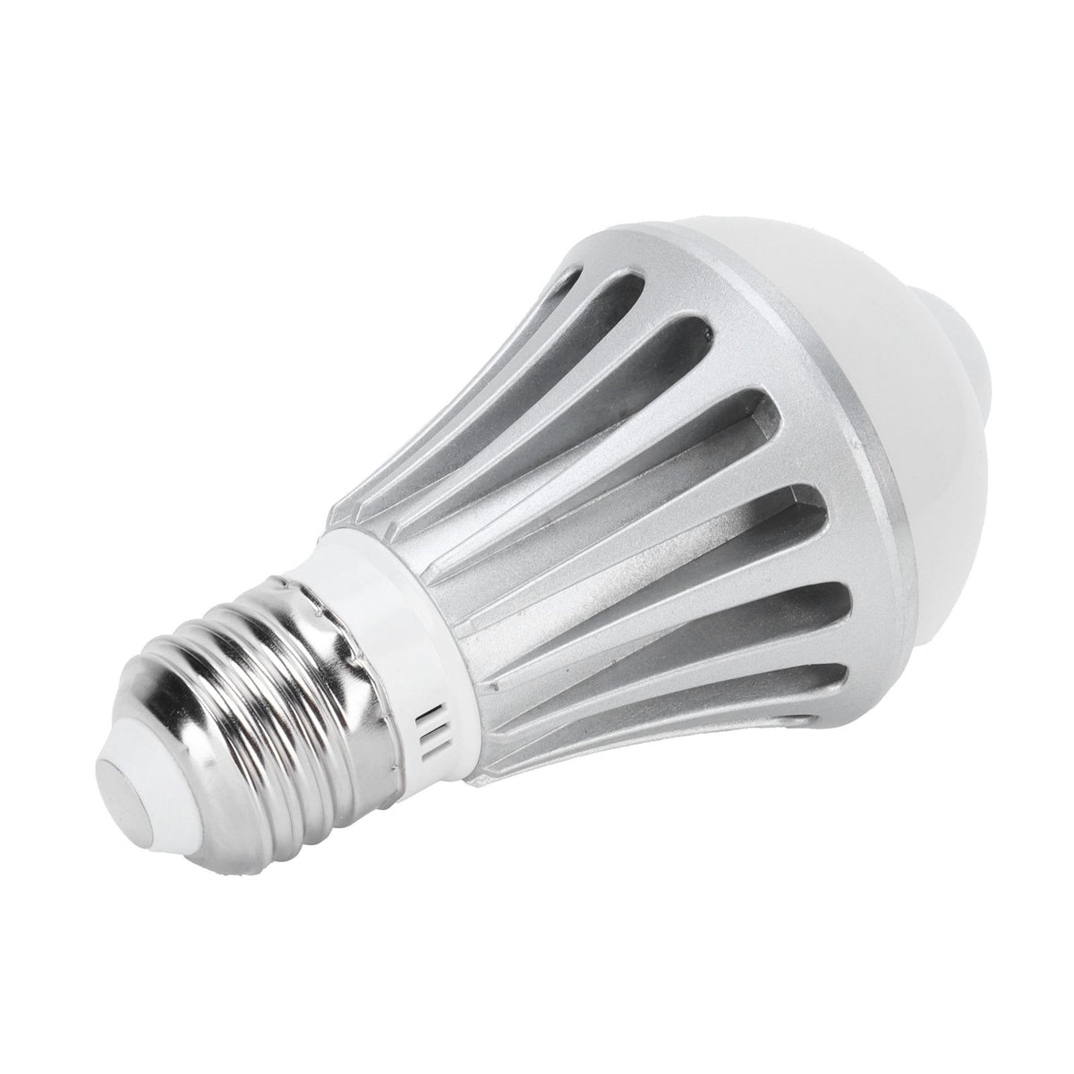 LED Sensor Light Bulb 7W E27 Human Body Sensor Bulb for Corridor 85‑265V Warm White Light