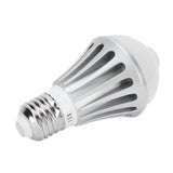 LED Sensor Light Bulb 7W E27 Human Body Sensor Bulb for Corridor 85‑265V Warm White Light