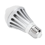 LED Sensor Light Bulb 7W E27 Human Body Sensor Bulb for Corridor 85‑265V Warm White Light - Rear View