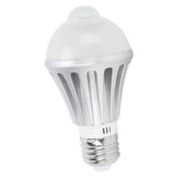 LED Sensor Light Bulb 7W E27 Human Body Sensor Bulb for Corridor 85‑265V Warm White Light - Extra Image