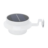 Outdoor Solar Fence Light Waterproof 13LED Gutter Lamp Garden Landscape Lighting White Light - Front View