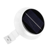 Outdoor Solar Fence Light Waterproof 13LED Gutter Lamp Garden Landscape Lighting White Light