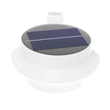 Outdoor Solar Fence Light Waterproof 13LED Gutter Lamp Garden Landscape Lighting White Light - Low Angle