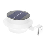 Outdoor Solar Fence Light Waterproof 13LED Gutter Lamp Garden Landscape Lighting White Light