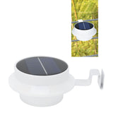 Outdoor Solar Fence Light Waterproof 13LED Gutter Lamp Garden Landscape Lighting White Light - Extra Image