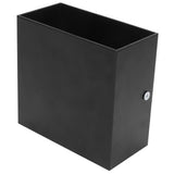 LED Wall Light 7W Indoor Square Lamp Bedroom Hallway Porch Balcony Decoration 100265V(Black ShellWhite Light )