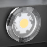 LED Wall Light 7W Indoor Square Lamp Bedroom Hallway Porch Balcony Decoration 100265V(Black ShellWhite Light ) - Extra Image