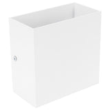 LED Wall Light 7W Indoor Square Lamp Bedroom Hallway Porch Balcony Decoration 100265V(White ShellWarm Light )
