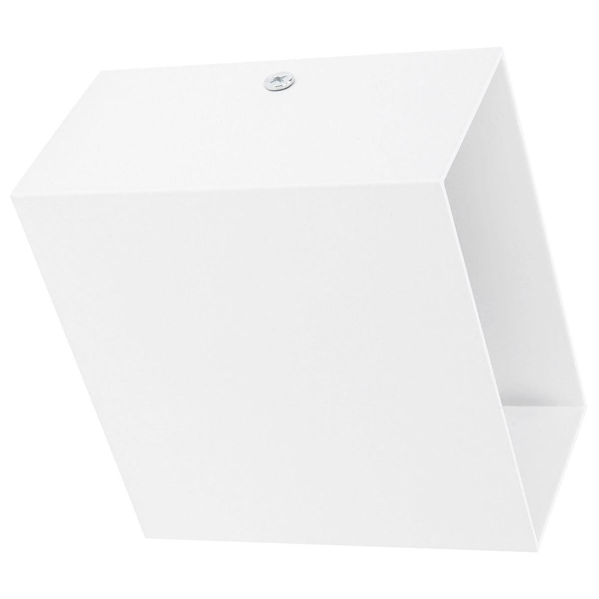 LED Wall Light 7W Indoor Square Lamp Bedroom Hallway Porch Balcony Decoration 100265V(White ShellWarm Light )