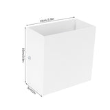 LED Wall Light 7W Indoor Square Lamp Bedroom Hallway Porch Balcony Decoration 100265V(White ShellWarm Light ) - Extra Image