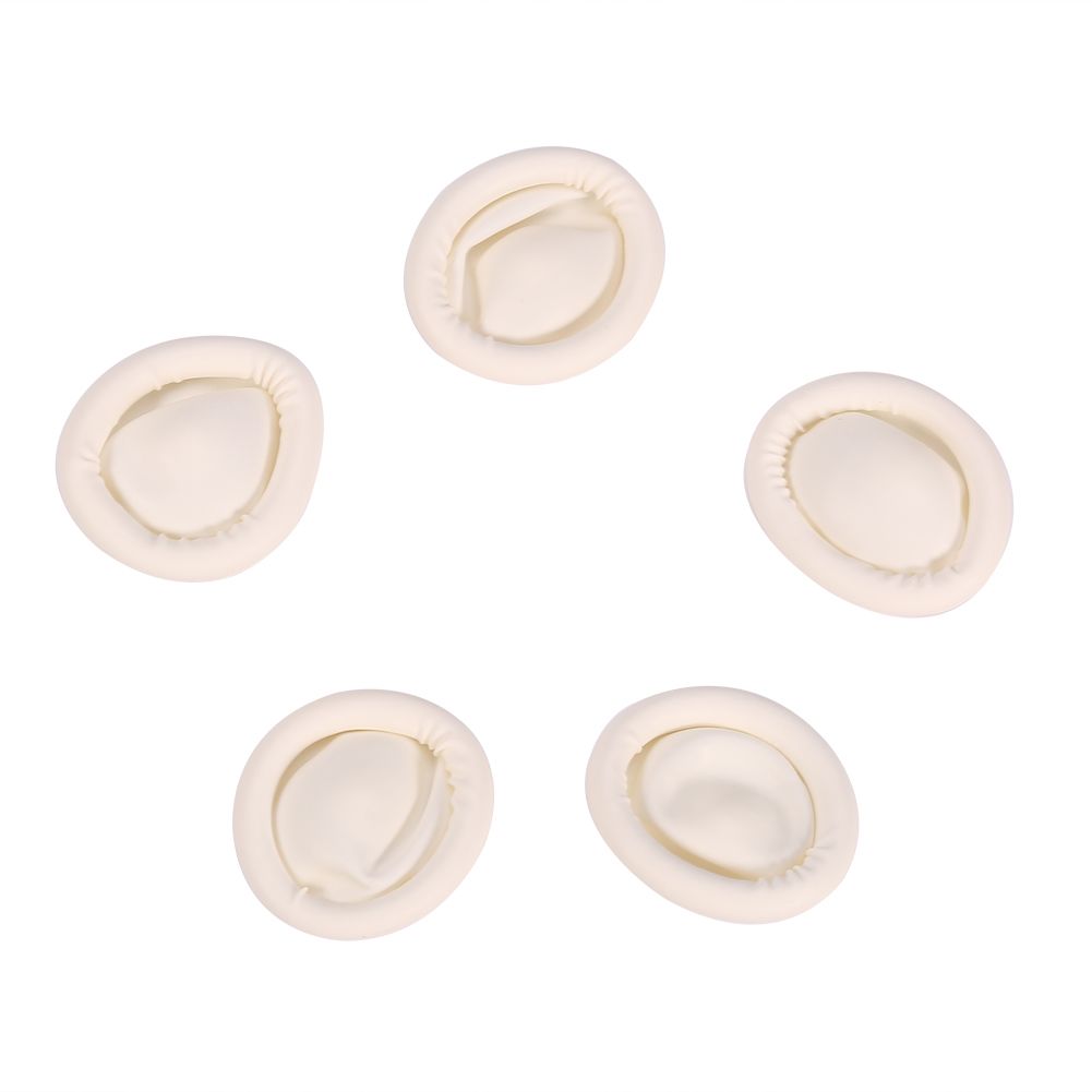 100Pcs/Bag Disposable Anti Static Protective Rubber Finger Cots Tattoo Nail Art Accessory