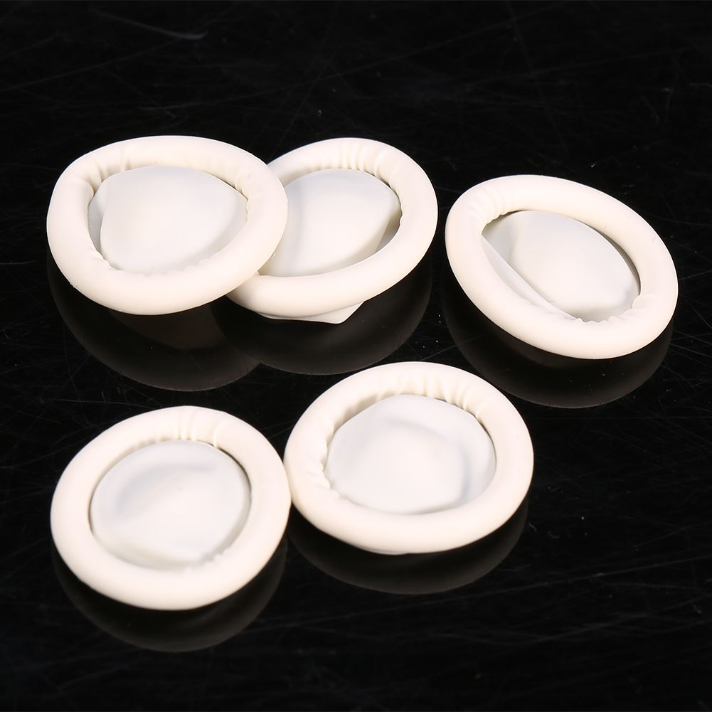 100Pcs/Bag Disposable Anti Static Protective Rubber Finger Cots Tattoo Nail Art Accessory
