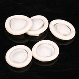 100Pcs/Bag Disposable Anti Static Protective Rubber Finger Cots Tattoo Nail Art Accessory - Top-Down View