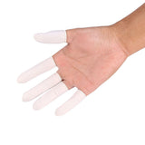 100Pcs/Bag Disposable Anti Static Protective Rubber Finger Cots Tattoo Nail Art Accessory