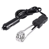 Mini Portable Electric Car Boiled Water Immersion Heater Traveling Camping Picnic New (12V)