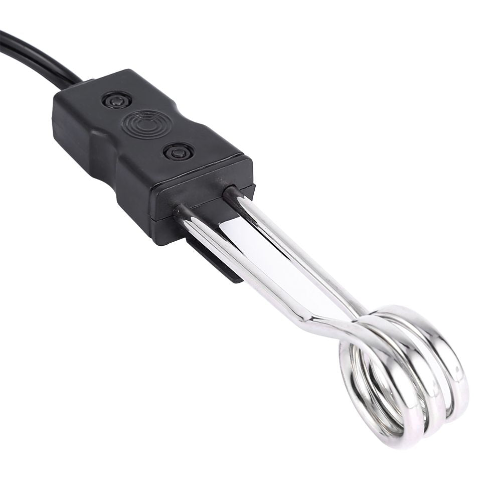 Mini Portable Electric Car Boiled Water Immersion Heater Traveling Camping Picnic New (12V)
