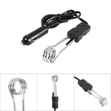 Mini Portable Electric Car Boiled Water Immersion Heater Traveling Camping Picnic New (12V)