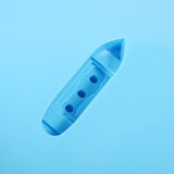 Set of 3pcs Unique Steam Ship Design Silicone Seal Cover Pot Mug Cup Lid Kitchen Gadgets Blue