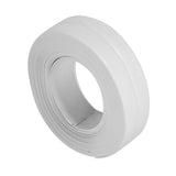 Self Adhesive Bath And Wall Sealing Strip Sink Basin Edge Trim Kitchen (#1 White 22mm x 3.2m) - Side View