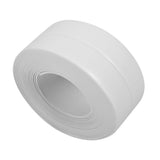 Self Adhesive Bath And Wall Sealing Strip Sink Basin Edge Trim Kitchen (#2 White 38mm x 3.2m)